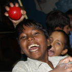 Charity Cricket for blind youngsters